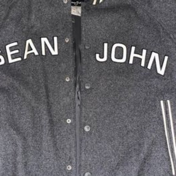 Men's Sean John Varsity Jacket - Picture 3 of 5